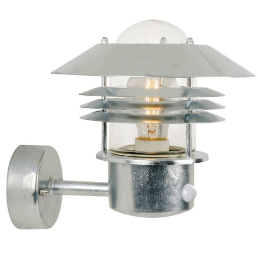 Buy Security Wall Lights Australia Vejers Wall Light with Sensor Galvanized - 25101031