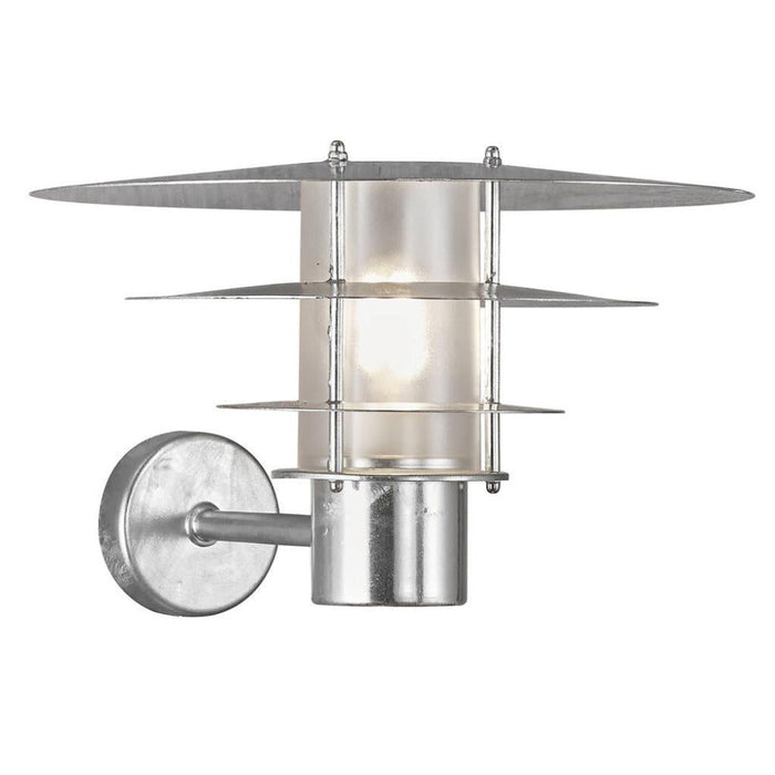 Buy Exterior Wall Lights Australia Bastia 1 Light Wall Light Large Galvanized - 2118051031