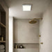 Buy LED Oyster Lights Australia Oja 14.5W Dual Colour IP54 Square LED Oyster Light Chrome - 2015066133