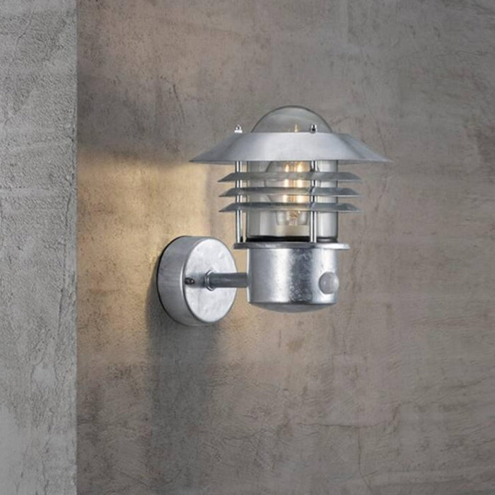 Buy Security Wall Lights Australia Vejers Wall Light with Sensor Galvanized - 25101031