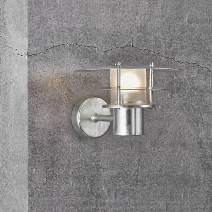 Buy Exterior Wall Lights Australia Bastia 1 Light Wall Light Small Galvanized - 2118041031