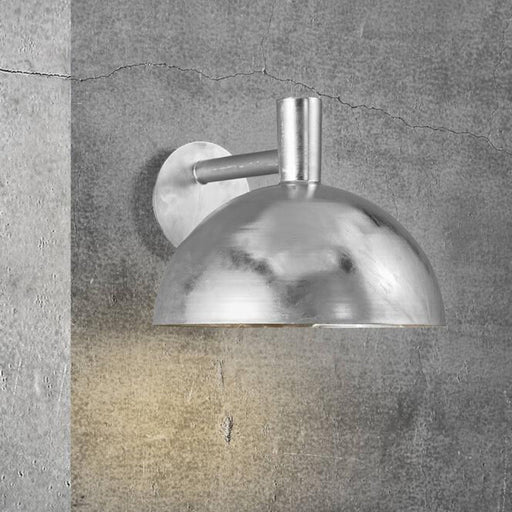 Buy Exterior Wall Lights Australia Arki 1 Light Large Wall Light Galvanized - 2118111031