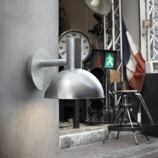 Buy Exterior Wall Lights Australia Arki 1 Light Small Wall Light Galvanized - 75181031