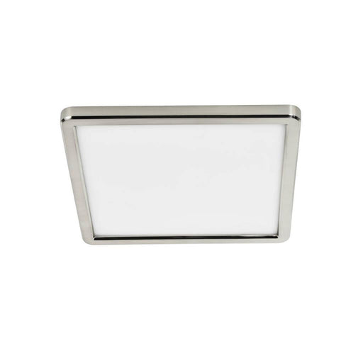 Buy LED Oyster Lights Australia Oja 14.5W Dual Colour Square LED Oyster Light Brushed Nickel - 2015056155