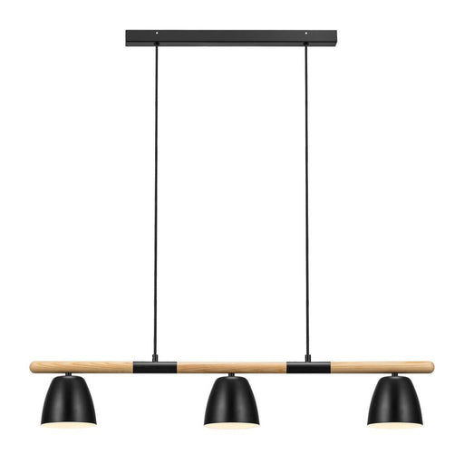 Buy Island Pendant Lights Australia Theo 3 Light Island Pendant Black - 2112603003