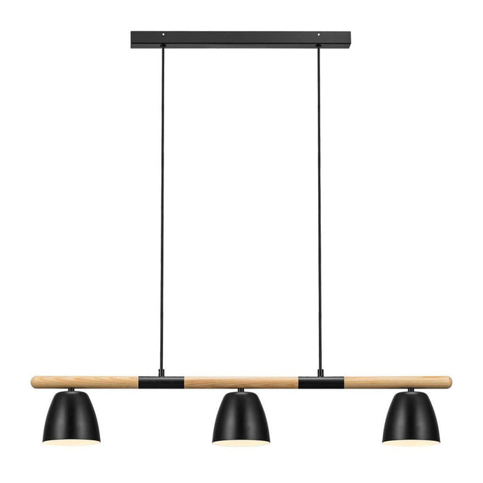 Buy Island Pendant Lights Australia Theo 3 Light Island Pendant Black - 2112603003