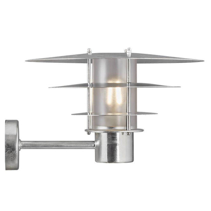 Buy Exterior Wall Lights Australia Bastia 1 Light Wall Light Large Galvanized - 2118051031