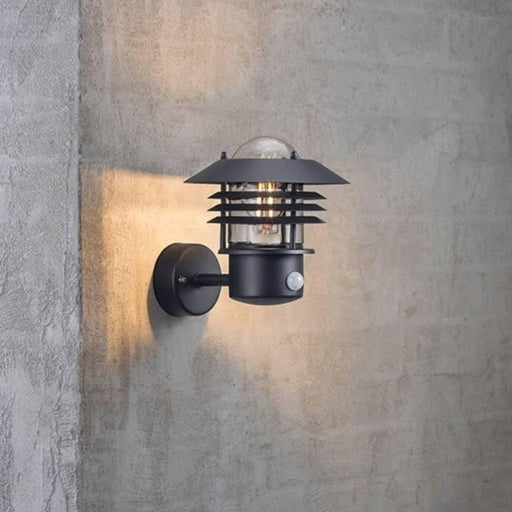 Buy Security Wall Lights Australia Vejers Wall Light with Sensor Black - 25101003