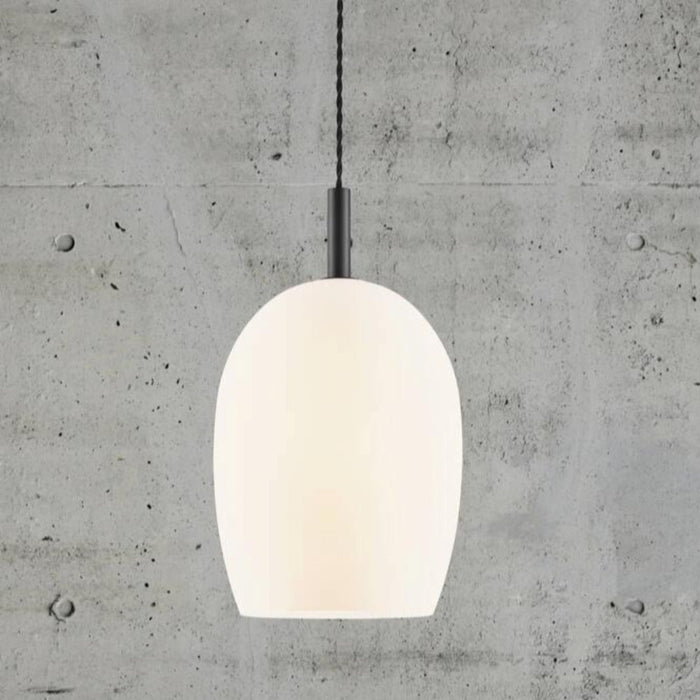 Buy Pendant Lights Australia Uma 1 Light Medium Pendant Opal White - 2112723001