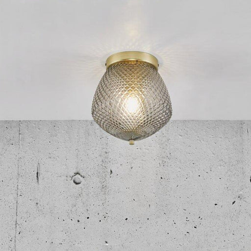 Buy Flush Mount Lights Australia Orbiform 1 Light Flush Mount Light Brass - 2010656047