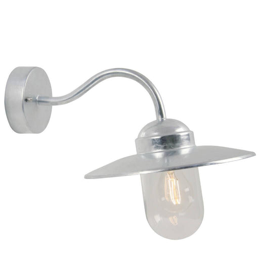 Buy Outdoor Wall Lanterns Australia Luxembourg 1 Light Wall Light Galvanized - 22671031