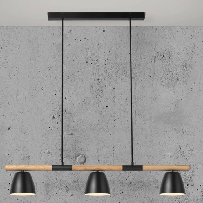 Buy Island Pendant Lights Australia Theo 3 Light Island Pendant Black - 2112603003