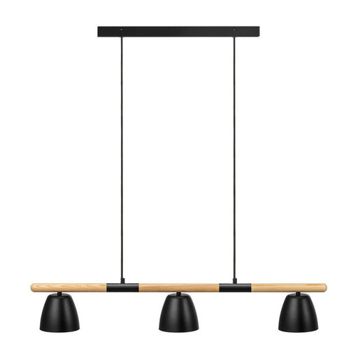 Buy Island Pendant Lights Australia Theo 3 Light Island Pendant Black - 2112603003