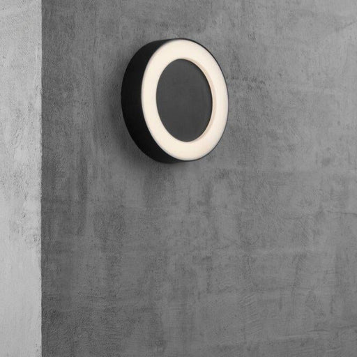Buy Exterior Wall Lights Australia Teton LED Wall Light Black - 84136003