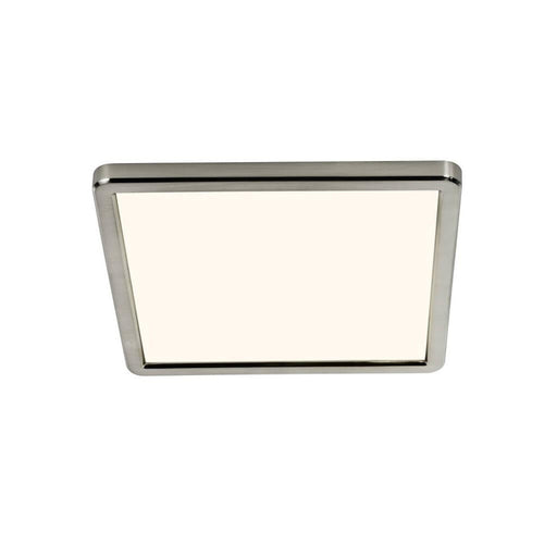 Buy LED Oyster Lights Australia Oja 14.5W Dual Colour Square LED Oyster Light Brushed Nickel - 2015056155
