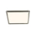 Buy LED Oyster Lights Australia Oja 14.5W Dual Colour Square LED Oyster Light Brushed Nickel - 2015056155