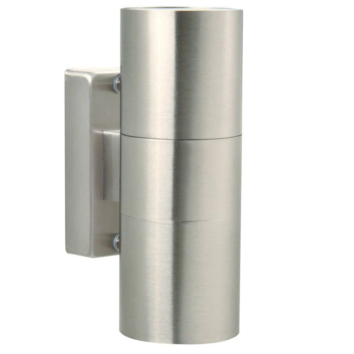 Buy Up / Down Wall Lights Australia Tin Up/Down Wall Light Stainless Steel - 21279134