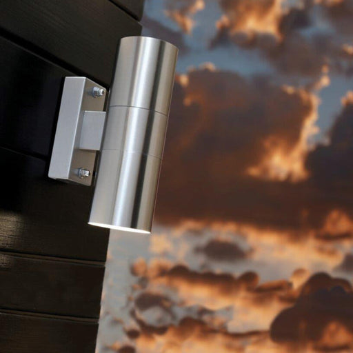 Buy Up / Down Wall Lights Australia Tin Up/Down Wall Light Stainless Steel - 21279134