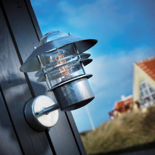 Buy Exterior Wall Lights Australia Blokhus 1 Light Wall Light Galvanized - 25011031