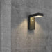 Buy Security Wall Lights Australia Alya Solar LED Wall Light With Sensor Black  - 2118231003