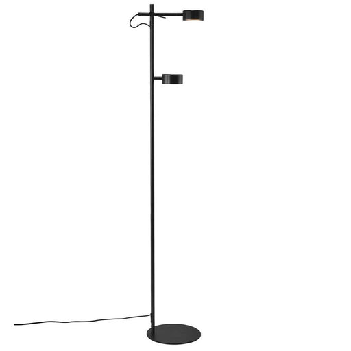 Buy Floor Lamps Australia Clyde 2 Light LED Floor Lamp Black - 2010844003