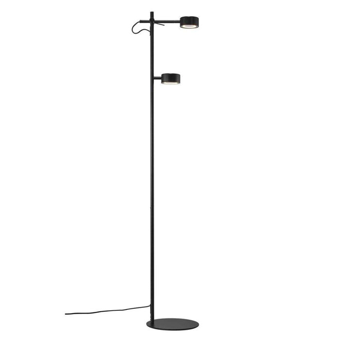 Buy Floor Lamps Australia Clyde 2 Light LED Floor Lamp Black - 2010844003