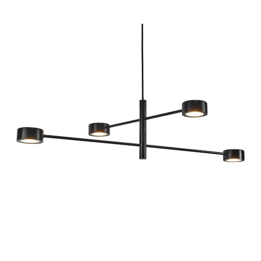 Buy LED Pendants Australia Clyde 4 Light LED Pendant Black - 2010803003
