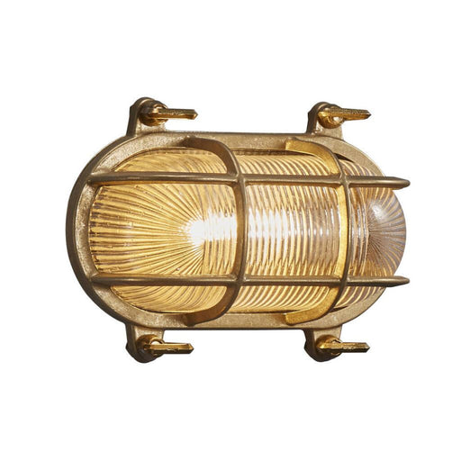 Buy Bunker Lights Australia Helford 1 Light Bunker Light Brass - 49031035