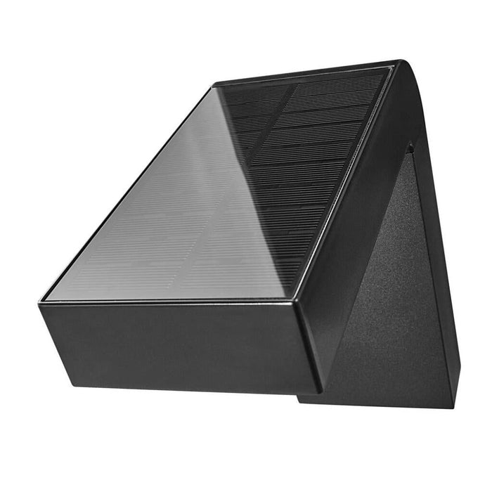 Buy Security Wall Lights Australia Alya Solar LED Wall Light With Sensor Black  - 2118231003