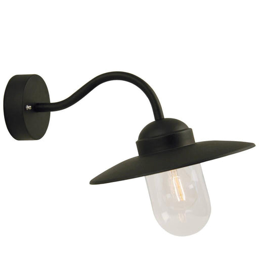 Buy Outdoor Wall Lanterns Australia Luxembourg 1 Light Wall Light Black - 22671003