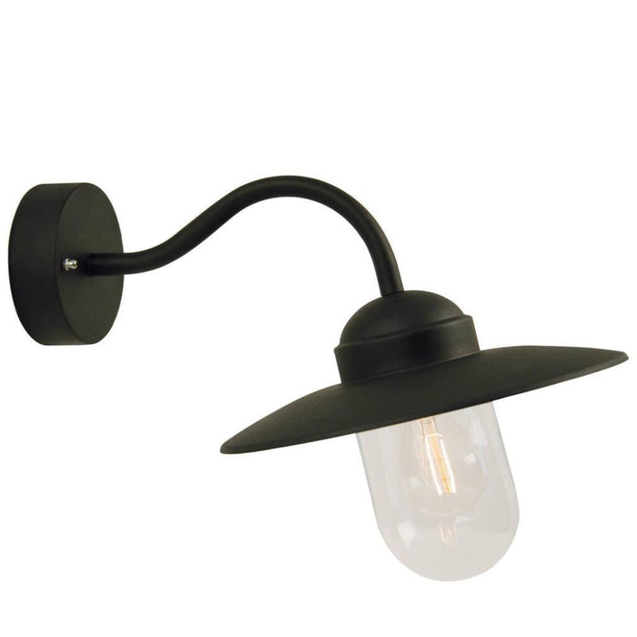 Buy Outdoor Wall Lanterns Australia Luxembourg 1 Light Wall Light Black - 22671003
