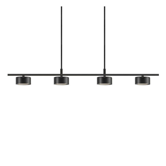 Buy Island Pendant Lights Australia Clyde 4 Light LED Island Pendant Black - 2010813003