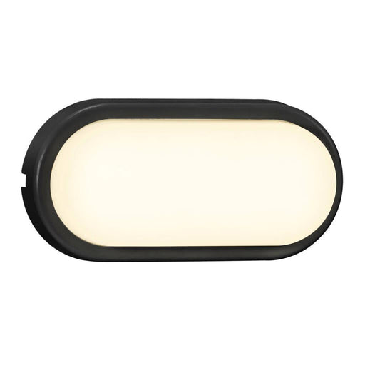 Buy LED Bunker Lights Australia Cuba 6.5W Oval LED Bunker Light Black - 2019181003