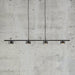 Buy Island Pendant Lights Australia Clyde 4 Light LED Island Pendant Black - 2010813003