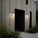 Buy Security Wall Lights Australia Alya Solar LED Wall Light With Sensor Black  - 2118231003
