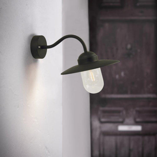 Buy Outdoor Wall Lanterns Australia Luxembourg 1 Light Wall Light Black - 22671003