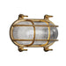 Buy Bunker Lights Australia Helford 1 Light Bunker Light Brass - 49031035