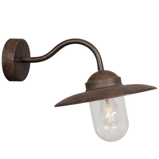 Buy Outdoor Wall Lanterns Australia Luxembourg 1 Light Wall Light Rusty - 22671009