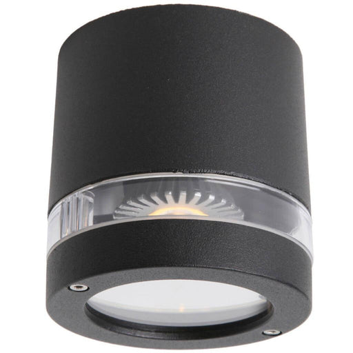 Buy Outdoor Close To Ceiling Lights Australia Focus 1 Light Outdoor Ceiling Light Black - 874223