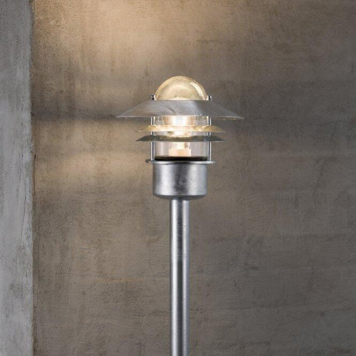 Buy Bollard Lights Australia Blokhus 1 Light Bollard Light Galvanized- 25078031