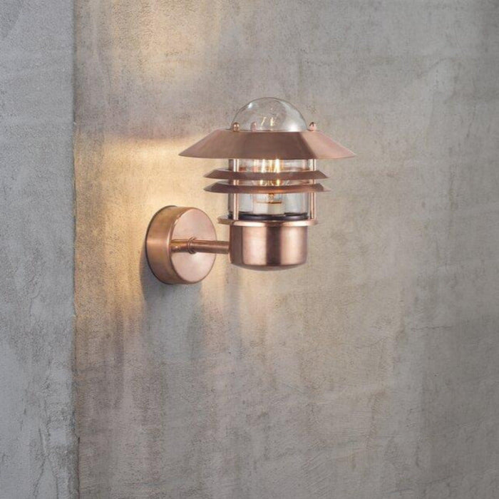 Buy Exterior Wall Lights Australia Blokhus 1 Light Wall Light Copper - 25011030