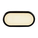 Buy LED Bunker Lights Australia Cuba 14W Oval LED Bunker Light Black - 2019191003