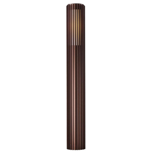Buy Bollard Lights Australia Aludra Large Bollard Light Dark Brass Aluminium - 2118038061