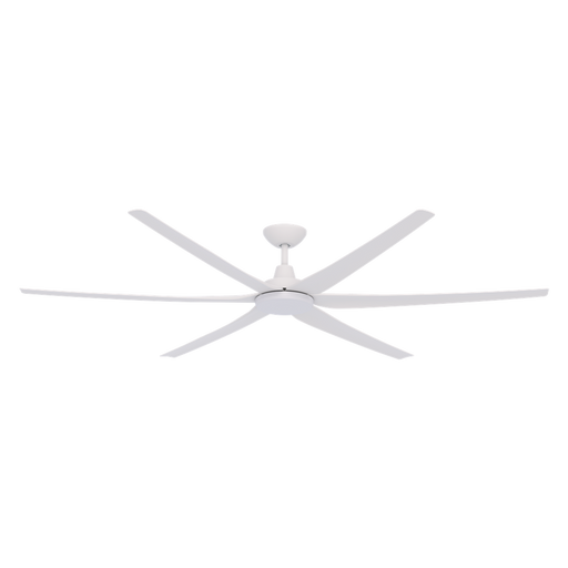 Buy DC Ceiling Fans Australia Glide DC Ceiling Fan 80" White ABS Polymer Blades - 60156
