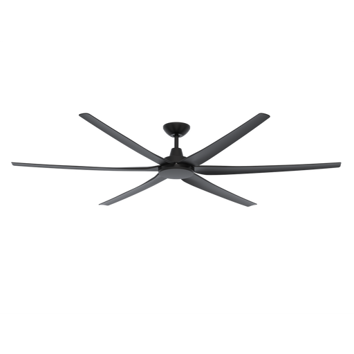 Buy DC Ceiling Fans Australia Glide DC Ceiling Fan 80" Black ABS Polymer Blades - 60157