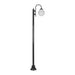 Buy Post Lights Australia Lisbon Post Light Down Bracket H2280mm W250mm Black Aluminium - 15783