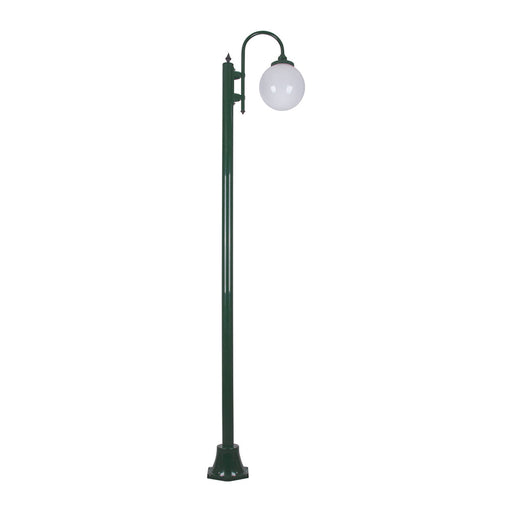 Buy Post Lights Australia Lisbon Post Light Down Bracket H2280mm W250mm Green Aluminium - 15785