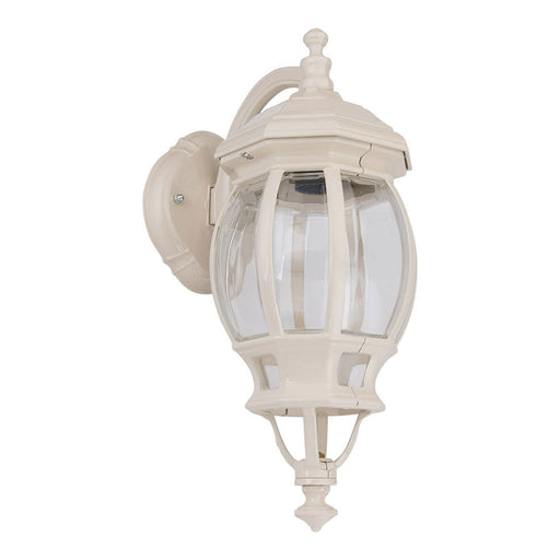 Buy Outdoor Wall Lanterns Australia Vienna Outdoor Wall Lantern Down Bracket H430mm Beige Aluminium - 15962