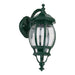 Buy Outdoor Wall Lanterns Australia Vienna Outdoor Wall Lantern Down Bracket H430mm Green Aluminium - 15965