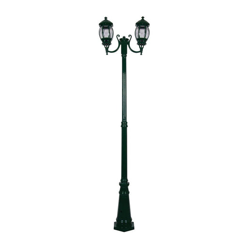 Buy Post Lights Australia Vienna Post 2 Lights H2370mm Green Aluminium - 15971